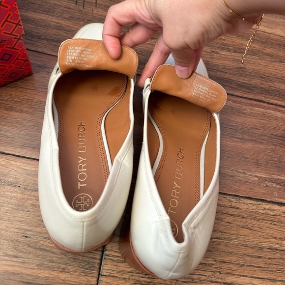 Tory Burch✨Jessa block heel leather loafers Tory Burch Miller Tory Burch heel - Picture 4 of 14